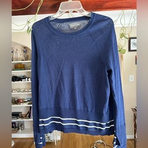 Michael Stars Blue Cardigan Sweater